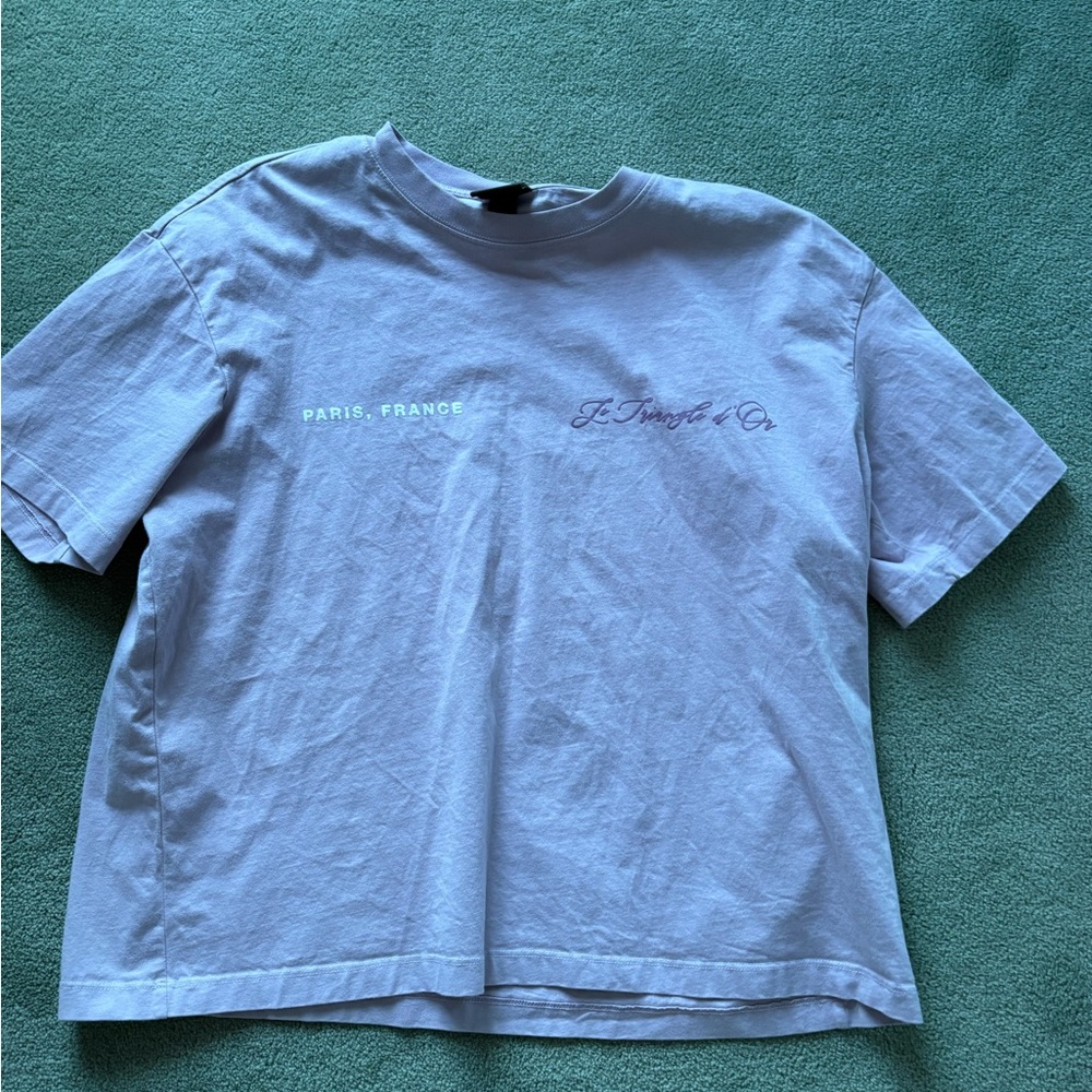 H&M Lavender Loose Fit T-Shirt